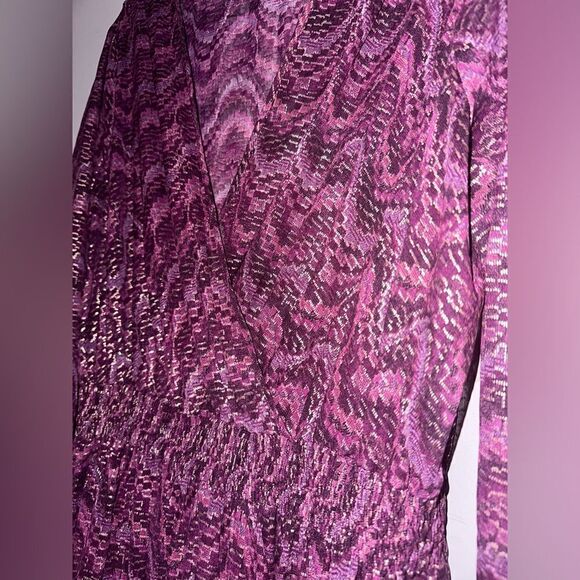 Alexa B | Long Sleeve Flowing Maxi Dress Size 18 - Picture 7 of 9